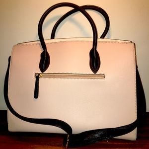Deluxity Beige and Black Handbag